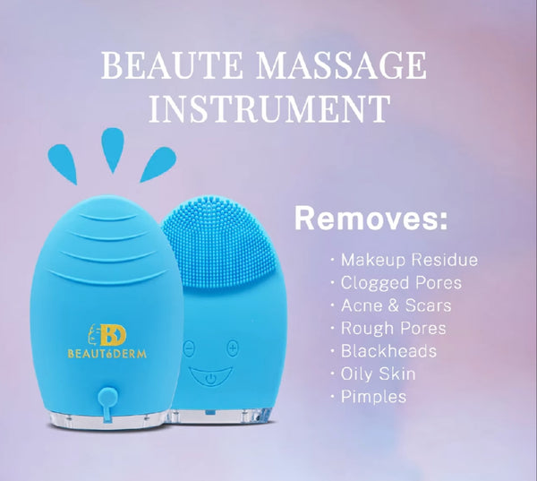 Facial Massage Beaute Electric Silicone Cleanser